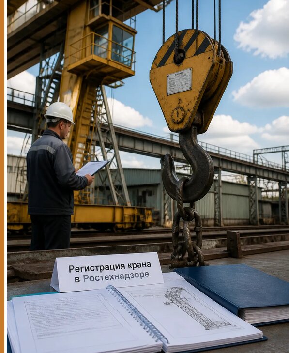 Регистрация крана в Ростехнадзоре в Баксане от 15153 р. | Авеста ОТиПБ